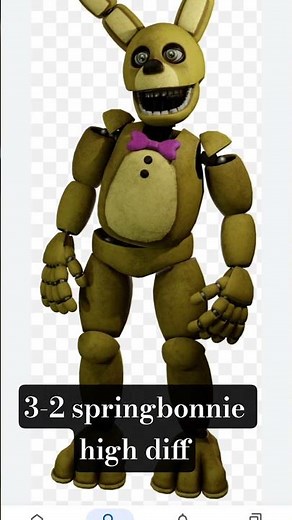 springbonnie vs golden freddy