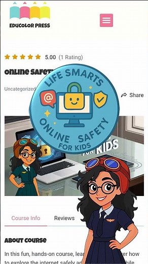 💻 Life Smarts: Online Safety for Kids 🌟