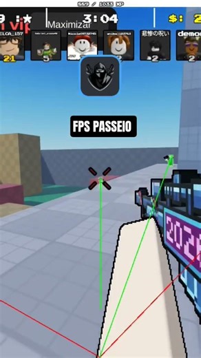 ROBLOX - SCRIPT AIMBOT PARA [ FPS ] PASSEIO #youtube #youtube #roblox