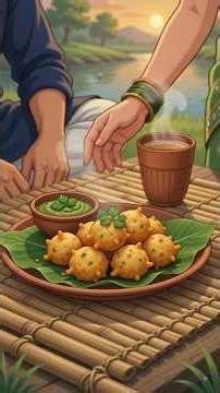 🥔 DESI VILLAGE ALOO BONDA RECIPE 🔥 | CRISPY VILLAGE STYLE SNACK 🌿