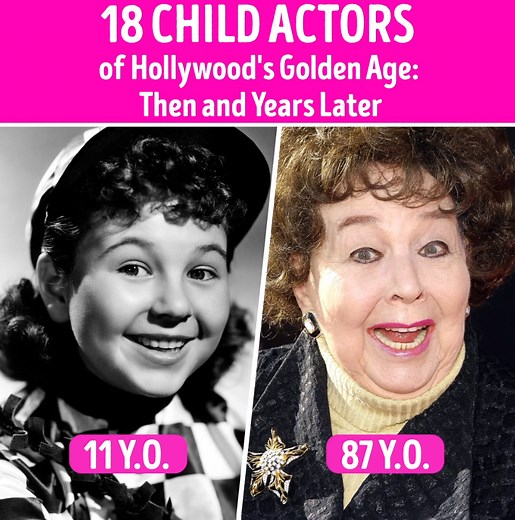 18 Child Actors of Hollywood's Golden Age: Then and Years Later | CelebRatings