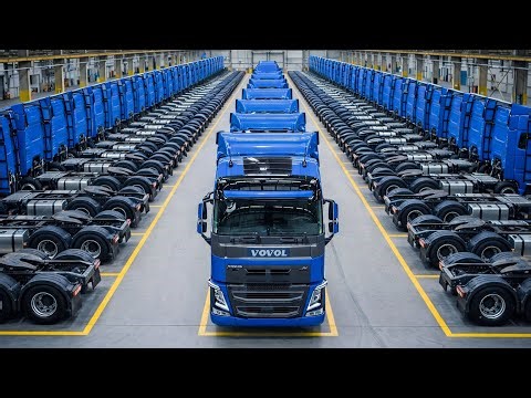 Inside Heavy-Duty Truck Production: How Volvo Assembles Trucks at Scale (Full Process)