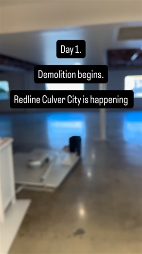 Redline Culver City on Instagram: "It starts with demo… and ends with a place where kids build confidence, strength, and belief in themselves. Day 1 at Redline Athletics Culver City Let’s Go!"