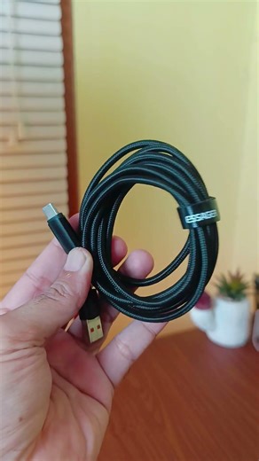 Charging while lying down? 🛌 120W Essager 2 Meter Cable Supports Mi Turbo!