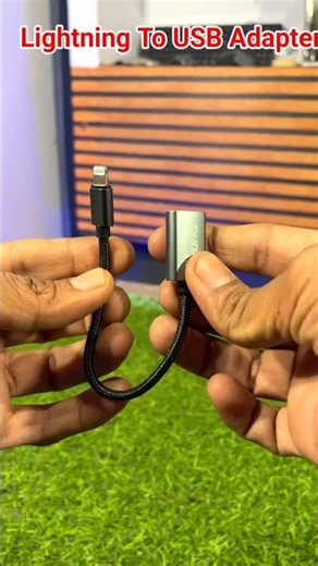 Lightning to USB OTG Adapter Unboxing |L to USB Adapter Review & Unboxing #OTGAdapter