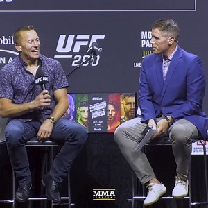 Georges St-Pierre describes his training session with Elon Musk. “It was a lot of fun. He’s very strong, physically very strong. Much stronger than the average man. Very tough.” | MMA Fighting