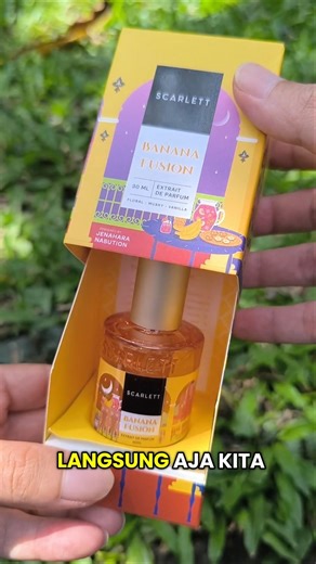 Parfum Aroma Pisang yang Manis dan Segar - Scarlett Banana Fusuon Extrait de Perfume