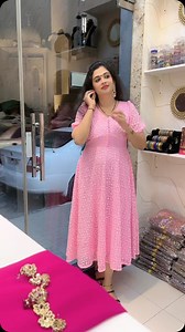 7.5K views · 78 reactions | frock style pattern in a different style. Sizes: m to 3xl. #wadidesigns❤️刺 #frockdesign #frockstyle #frocks #aline #alinekurtha #chikenkari #laknowichikan #salwarsuit #outfitoftheday | Wadi.Designs | Facebook