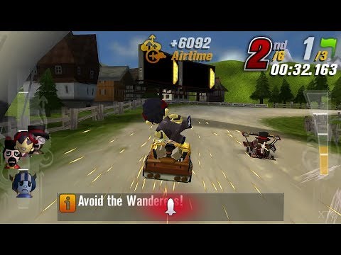 ModNation Racers PSP Gameplay HD (PPSSPP)