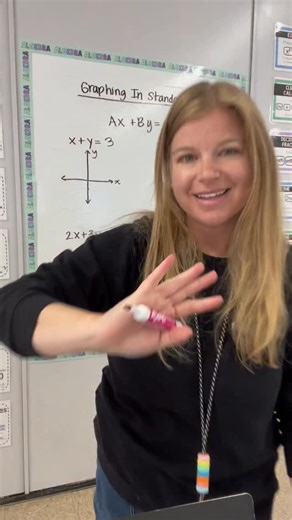 Rory Yakubov // iteachalgebra on Instagram: "Graphing in standard form #iteachalgebra #mathematics #algebra #iteachmath"