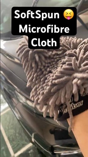 Softspun Microfibre Cloth Review.#trending #trendingshorts #carcare