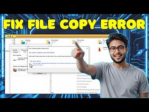 How To Fix Error Copying File Or Folder On Windows 10 | Quick & Easy Guide (2025)