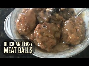 Meatball Recipe: (Easy Steps)