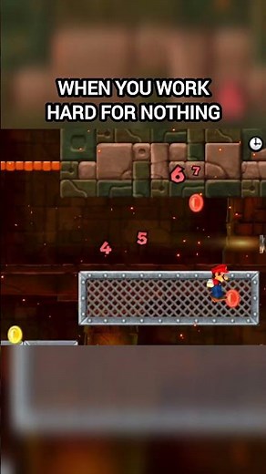 When you work hard for nothing 😔 #mario #nintendo #retrogaming