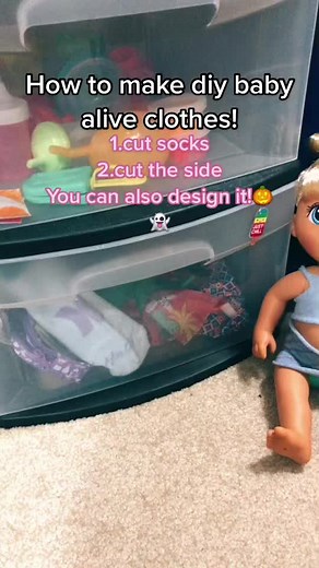 DIY baby alive clothes!#clothes#babyalive#babyalivedoll#diy#spreadkindness#viral#cute