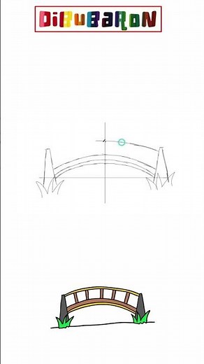 Dibujando un Puente | Dibujos fáciles