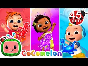 Nina's Colors Dance | Nina's ABCs | CoComelon Songs for Kids & Nursery Rhymes