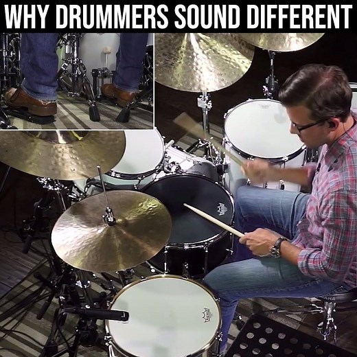 Why YOU and another drummer both sound different. 🥁 - Carter Mclean talks about all the different options available for adjusting a groove to a musical situation and making it your own. | Drumeo