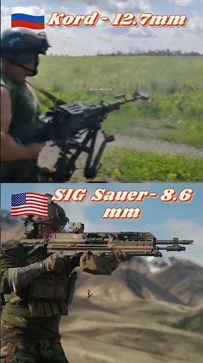 Heavy Hitters KORD 12 7mm vs SIG 8 6mm Firing Test