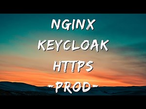 Deploy Keycloak to Production pt 1: Docker, NGINX, HTTPS