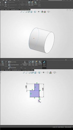 Extrude or Revolve? 🤔 Which one do you use in SolidWorks?