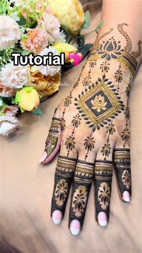 Stunning Eid Henna Design Tutorial