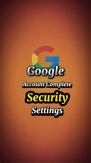 25K views · 1K reactions | Google Account Complete Security Settings  #google #googleaccount #GoogleChrome #Gmail #settings #tech #tipsandtricks #hashtagengineer | Hashtag Engineer | Facebook