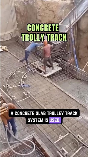 What Is a Concrete Trolley Track? The Simple Site Trick That Speeds Up Concreting