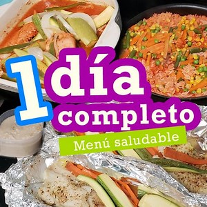 Menú completo de 1 dia