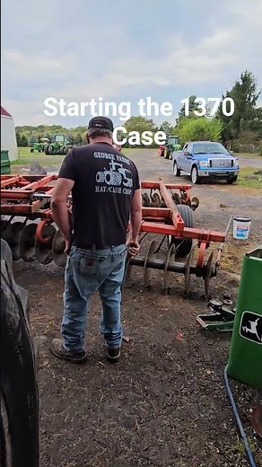 Starting Grandpa's old Case tractor