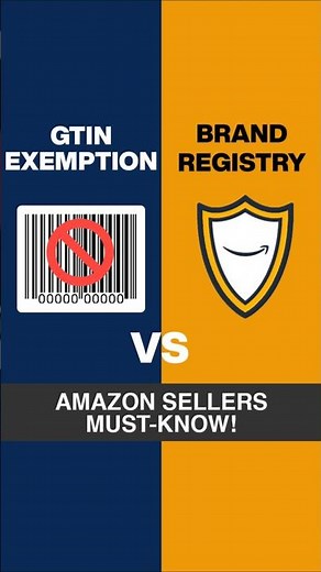 GTIN Exemption vs Brand Registry Amazon Sellers Must Know! | Abhijeet Yadav #ytshorts #shorts