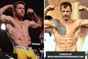 Canelo called out by cruiserweight champion despite TWO STONE weight difference