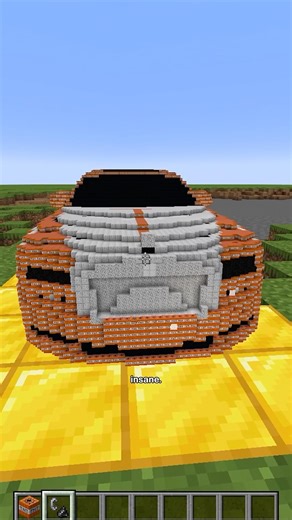 CAR vs TNT in Minecraft