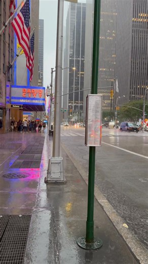 198K views · 13K reactions | Heavy Rain ️ In New York City  | New York Views | Facebook