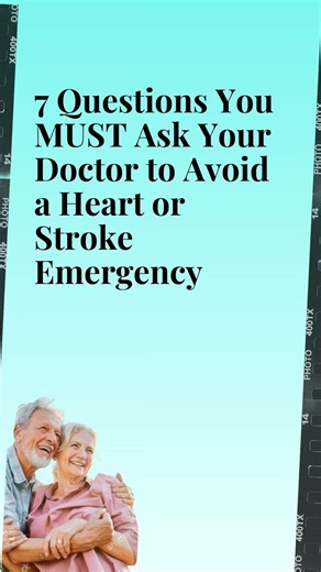 Seniors, 7 Questions You MUST Ask Your Doctor to Avoid a Heart or Stroke Emergency _ Senior Health | Lifenews