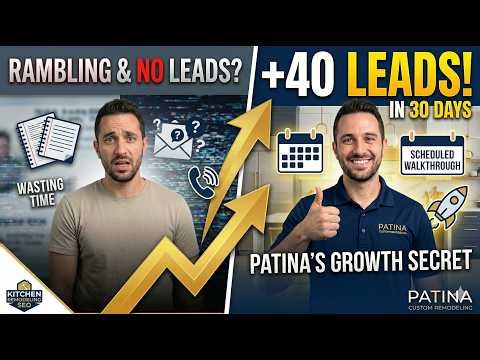 How This Remodeler Scaled to 40+ Kitchen & Bath Leads (Testimonial)
