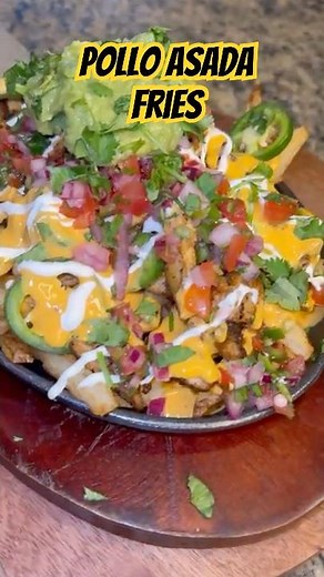 Pollo Asada Fries | Mexican Street Food Recipe #LoadedFries #EasyRecipe