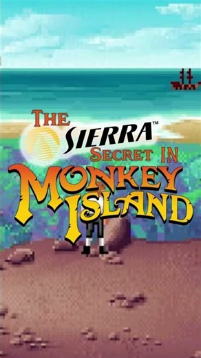 The Sierra Secret in Monkey Island // #pointandclick #monkeyisland #eastereggs