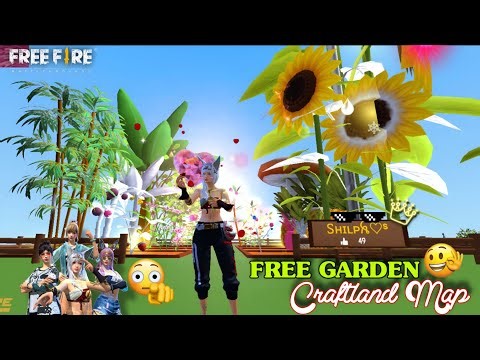 Free Garden Trending Craftland Map 🌿 kishan In Free Fire 😱 Garena Free Fire 🔥 Trending Map Free Fire