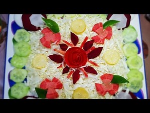Salad Design, ( NEW) Salad Decoration ideas By - Kashif Cooking