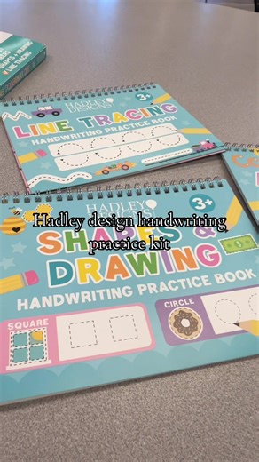 Kids handwriting practice kit keeps kids off screens naturally!! #handwritingpractice #earlylearning #teacherapproved #nonscreenlearning #hadleydesign @Hadley Designs