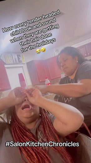 Children Crying at the Salon: Emotional Holiday Hair Moments