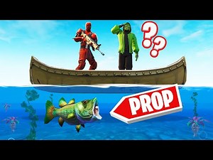 Playing PROP HUNT UNDERWATER In FORTNITE! (*NEW* GAME MODE)