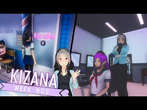The hair salon is now functional! | Kizana Week Mod | GeneralCocochoc & IconicStar