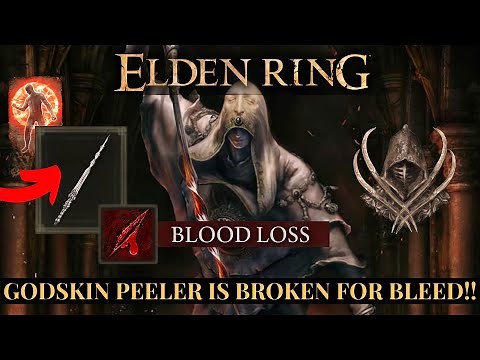 Elden Ring | Twinblade Godskin Peeler Bleed Build (HUGE BLOOD LOSS!!)