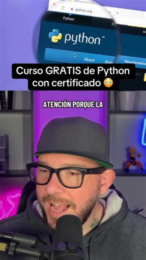Javi Niguez on Instagram: "Curso GRATIS de Python con certificado 🎓 Universidad de Helsinki #python #universidad #developer #aprender #curso"