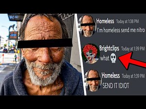 Exposing A FAKE Homeless Scammer On Discord...