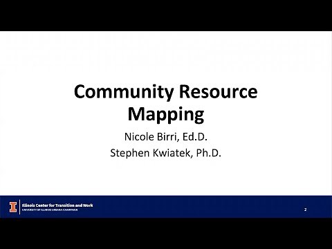 Community Resource Mapping
