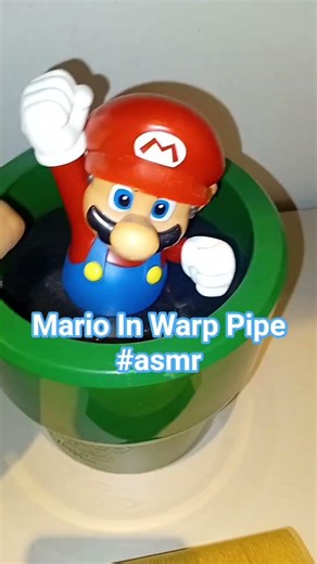 ASMR Super Mario In Warp Pipe | Mario Kart World #asmrsounds #satisfying #supermario #shortsviral