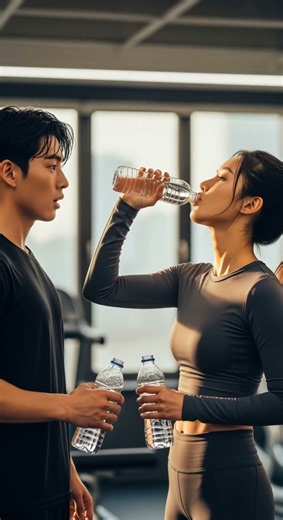 When Our Eyes Met After a Workout | A Heart-Fluttering Gym Moment